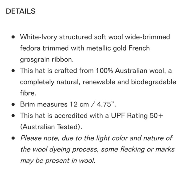 Lack of Color Montana Ivory Bone Hat M main image 5